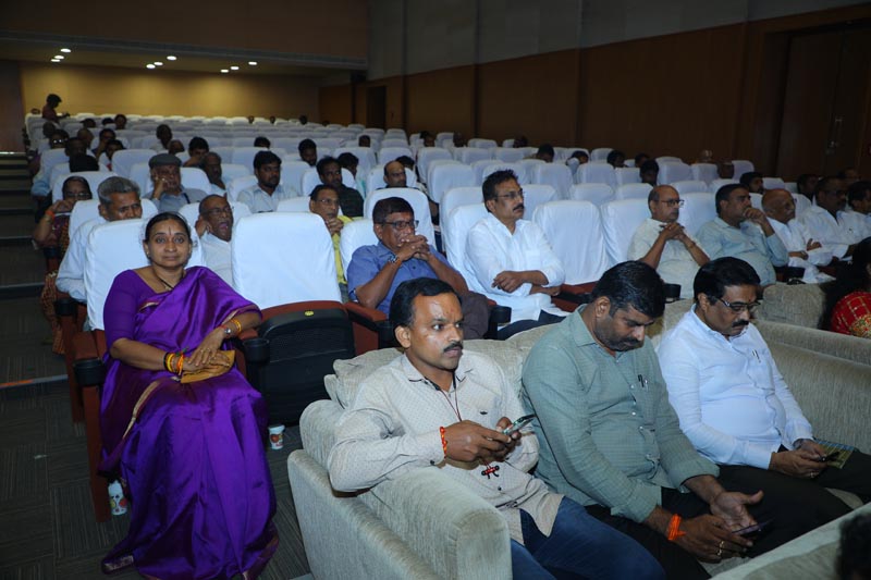 Sri Mulugu Ramalingeshwara Varaprasad Siddhanti was honoured with Jyotishyasastra Vignana Visharadha at Tummalapalli Kalakshetram, Vijayawada (183)